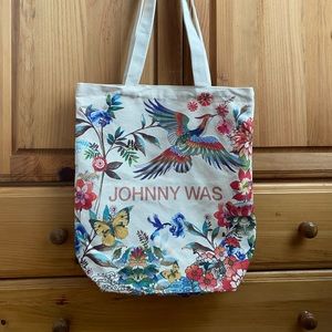 Johnny Was California Canvas Tote Bag